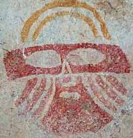 Picture of a prehistoric pictograph.
